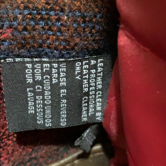 CONTEXT XLT DISTRESSED LEATHER BOMBER JACKET - Picture 5 of 11